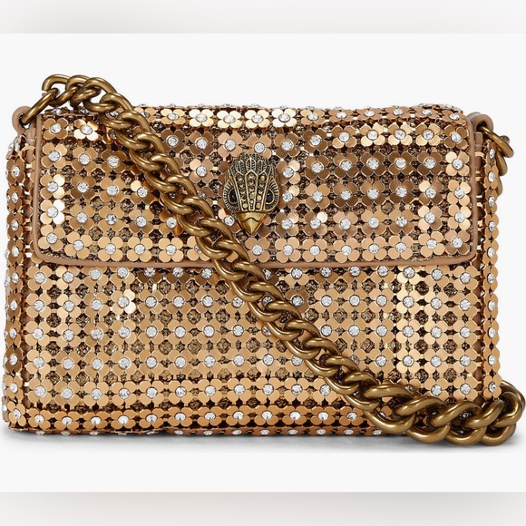 Kurt Geiger Handbags - Kurt Geiger London Mini Crystal Flower Party Crossbody Bag New With Tags